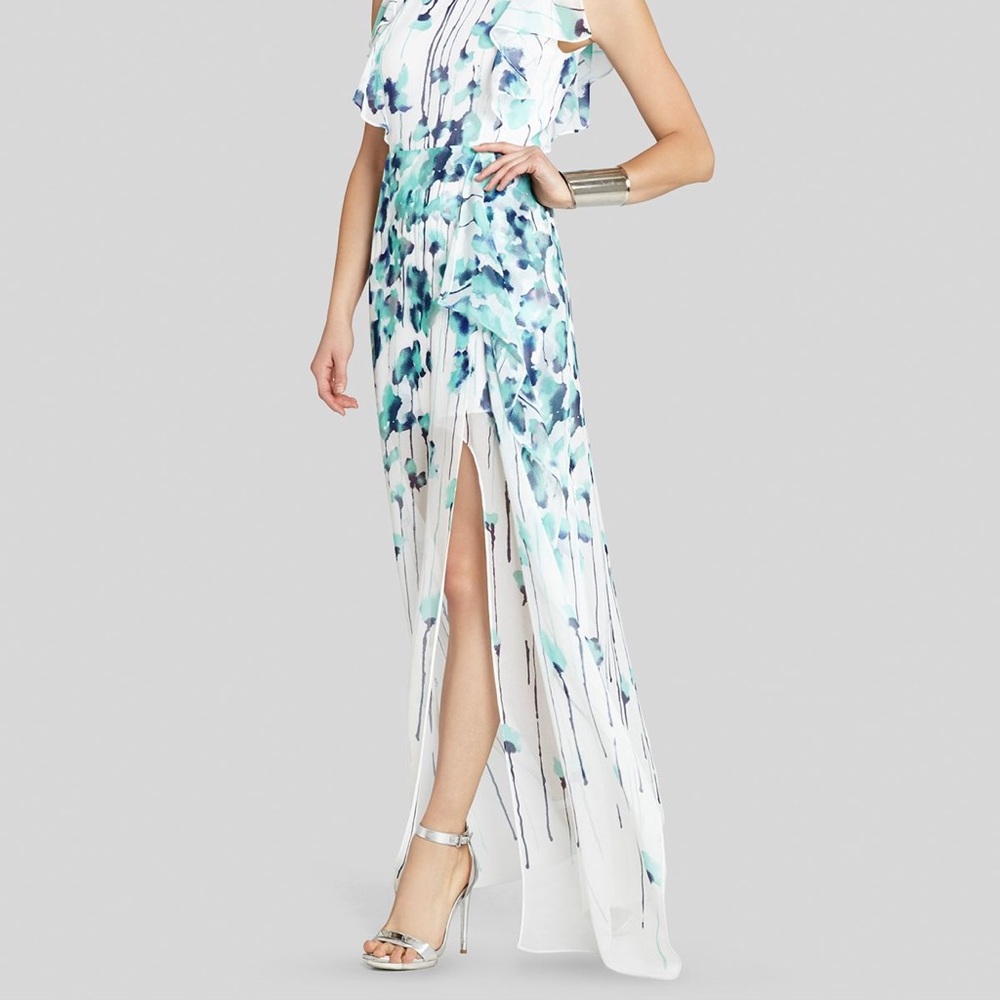 BCBG spring/summer floral maxi